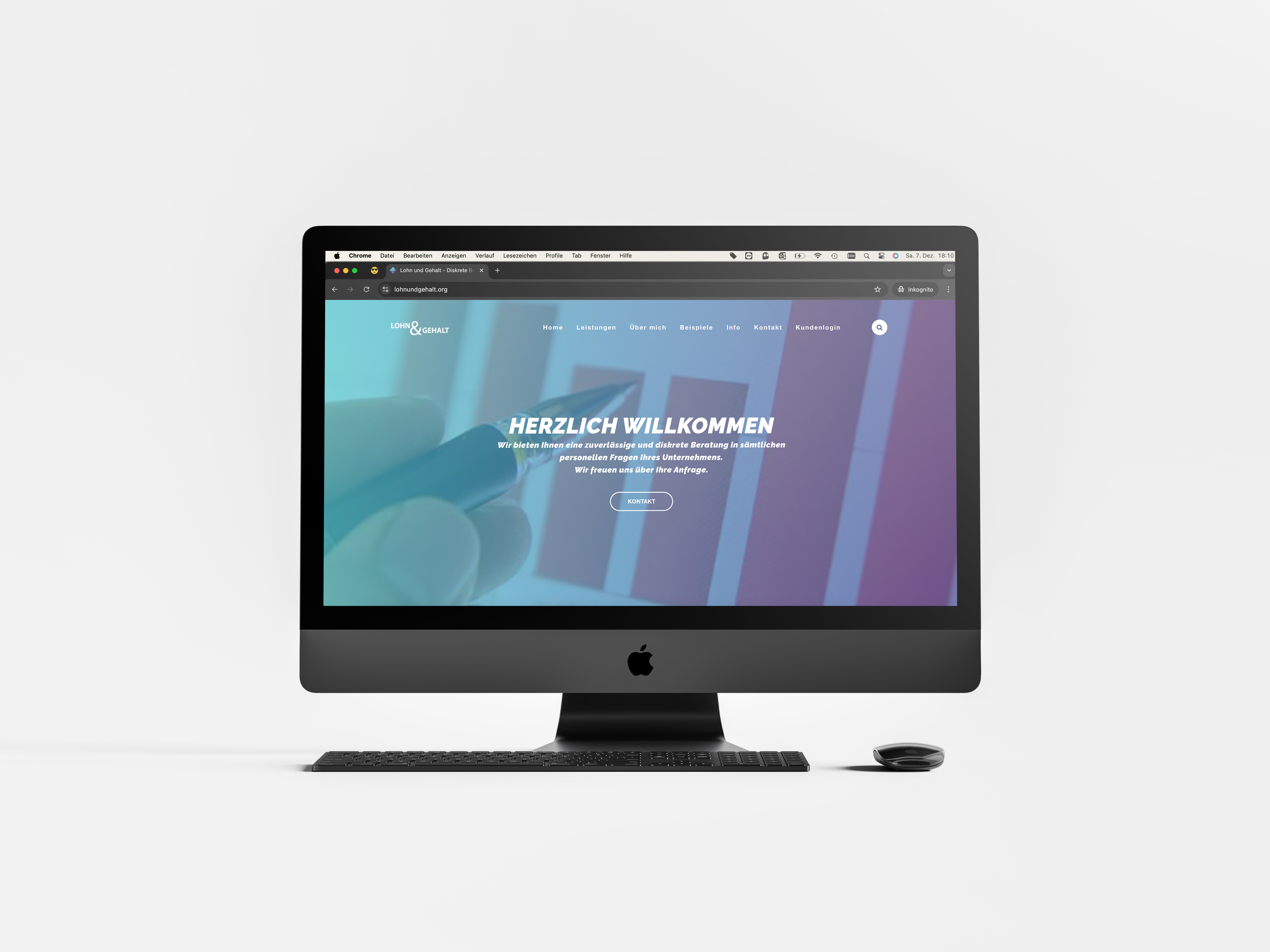 iMac Pro Mockup 01 by Minimal Mockups. Free for personal and commercial use.