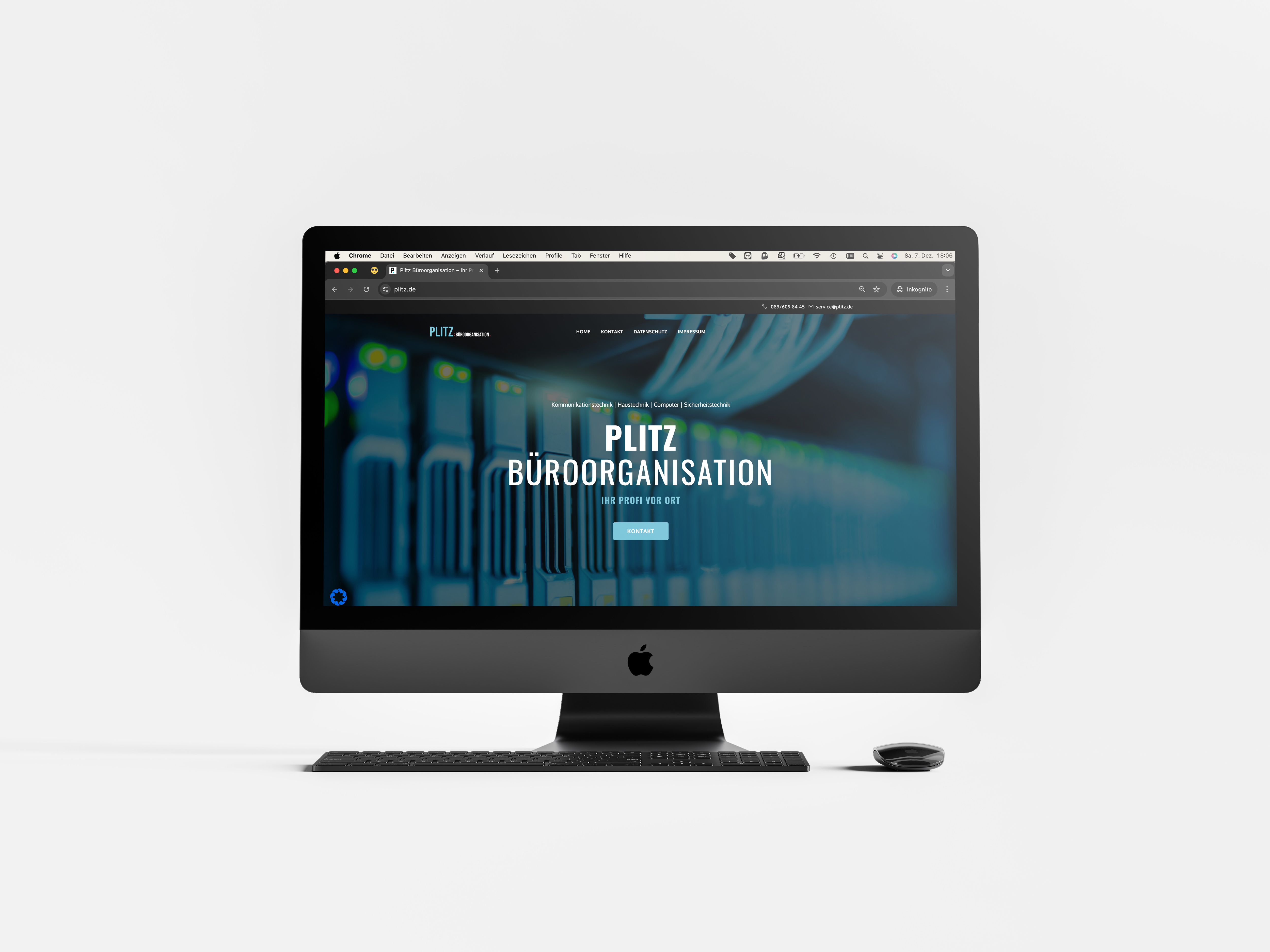 iMac Pro Mockup 01 by Minimal Mockups. Free for personal and commercial use.