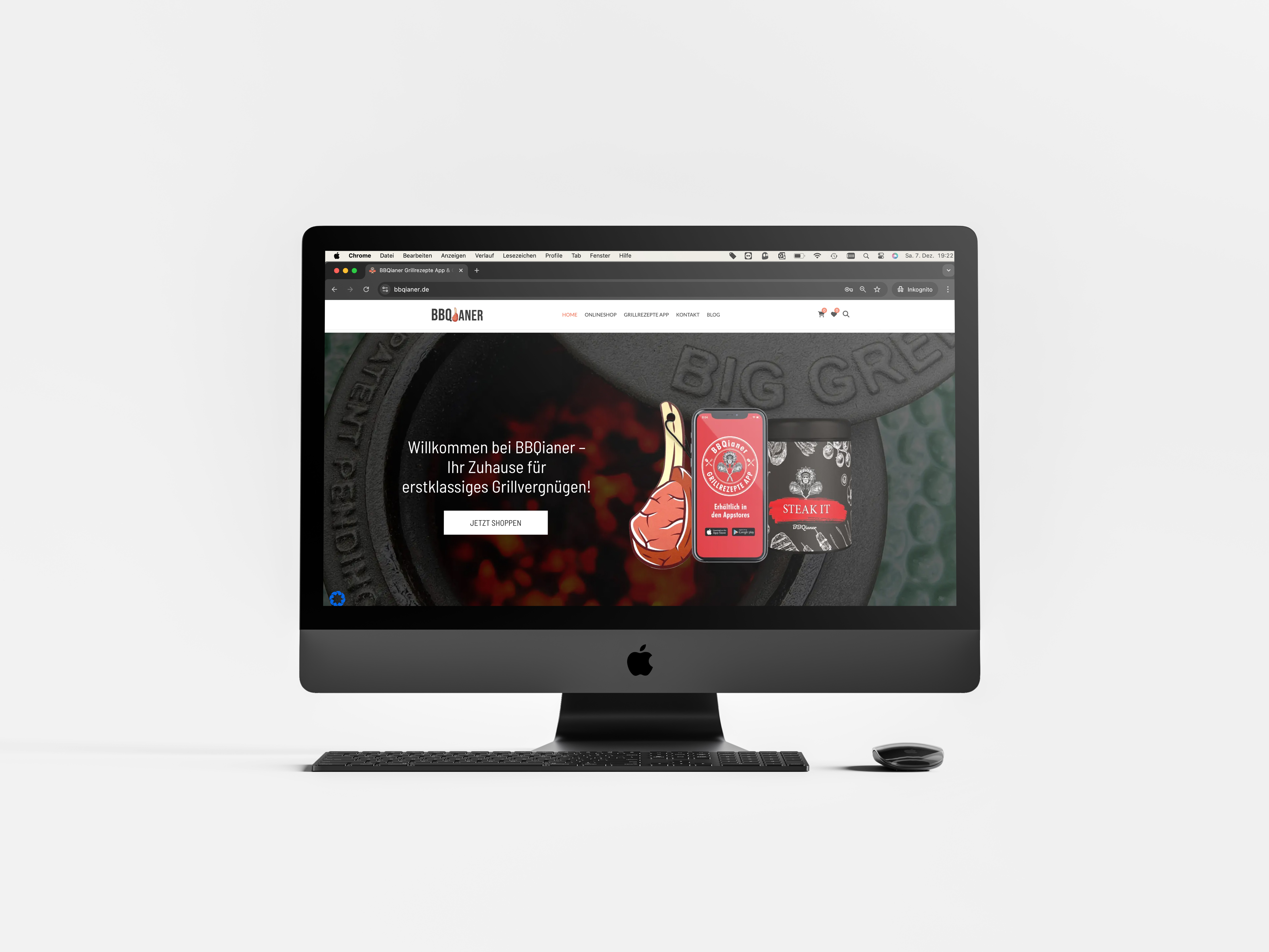 iMac Pro Mockup 01 by Minimal Mockups. Free for personal and commercial use.